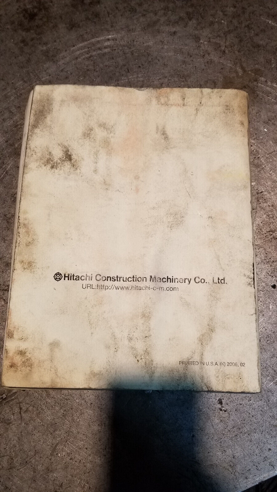 HITACHI ZAXIS 200LC-3 240LC-3 270LC-3 350LC-3 OPERATION MAINTENANCE MANUAL BOOK