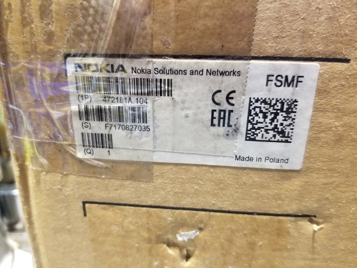 Nokia FSMF 472181A.104 Baseband Unit 472181A 104 FSMF