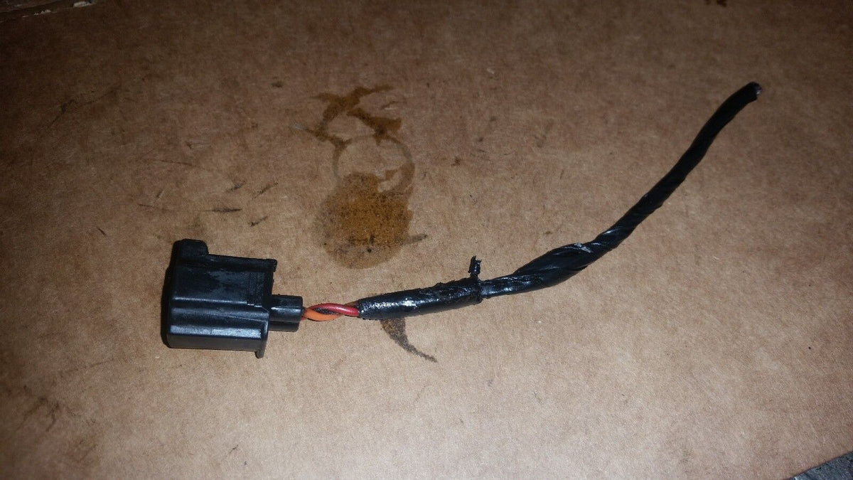 2 WIRE 6.0L POWERSTROKE ENGINE HARNESS PIGTAIL CONNECTOR 2 prong