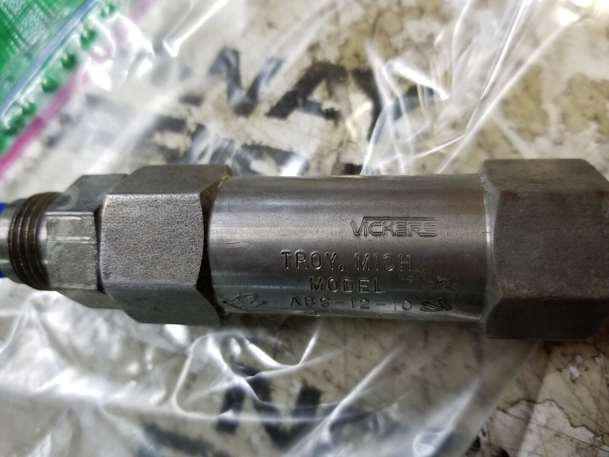 VICKERS ABS-12-10 CHECK VALVE