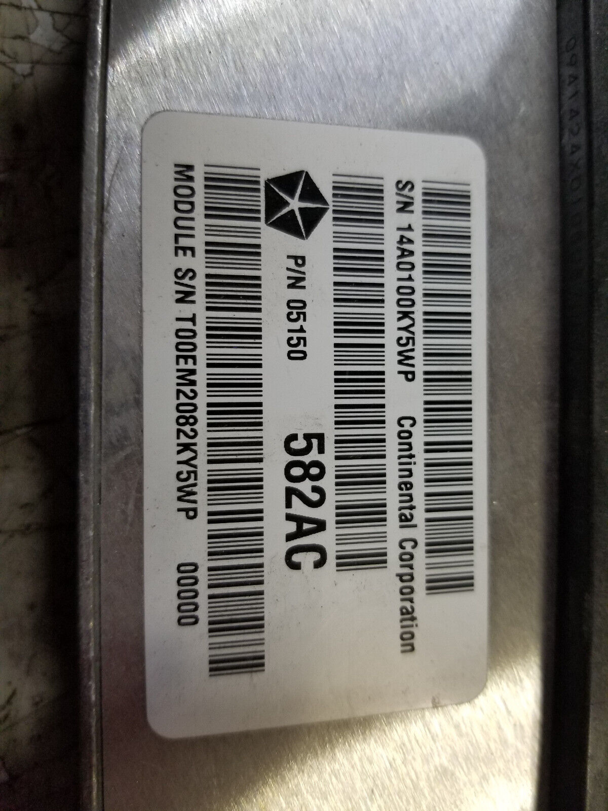 BRAND NEW OEM MOPAR 05150282AC ECM
