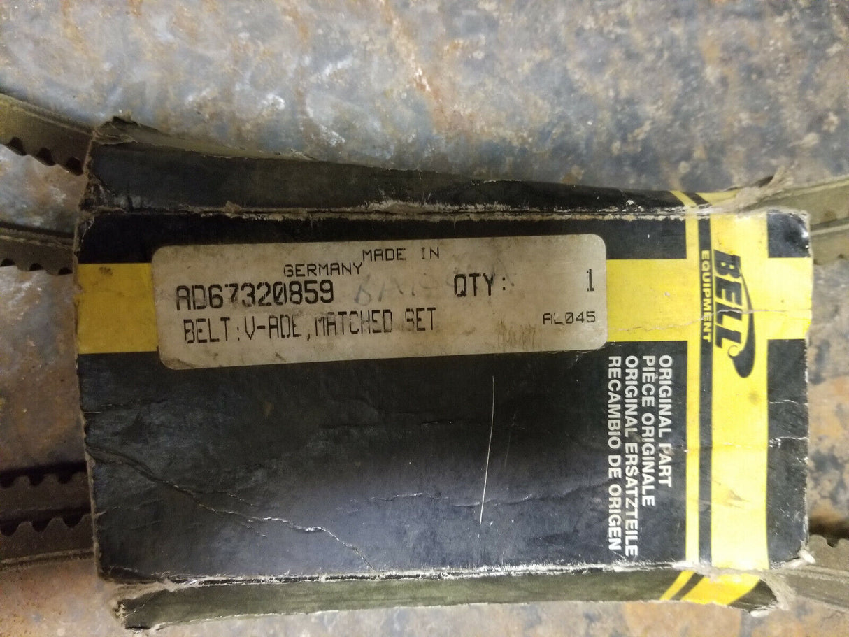 AD67320859 BELL V BELT MATCHED SET