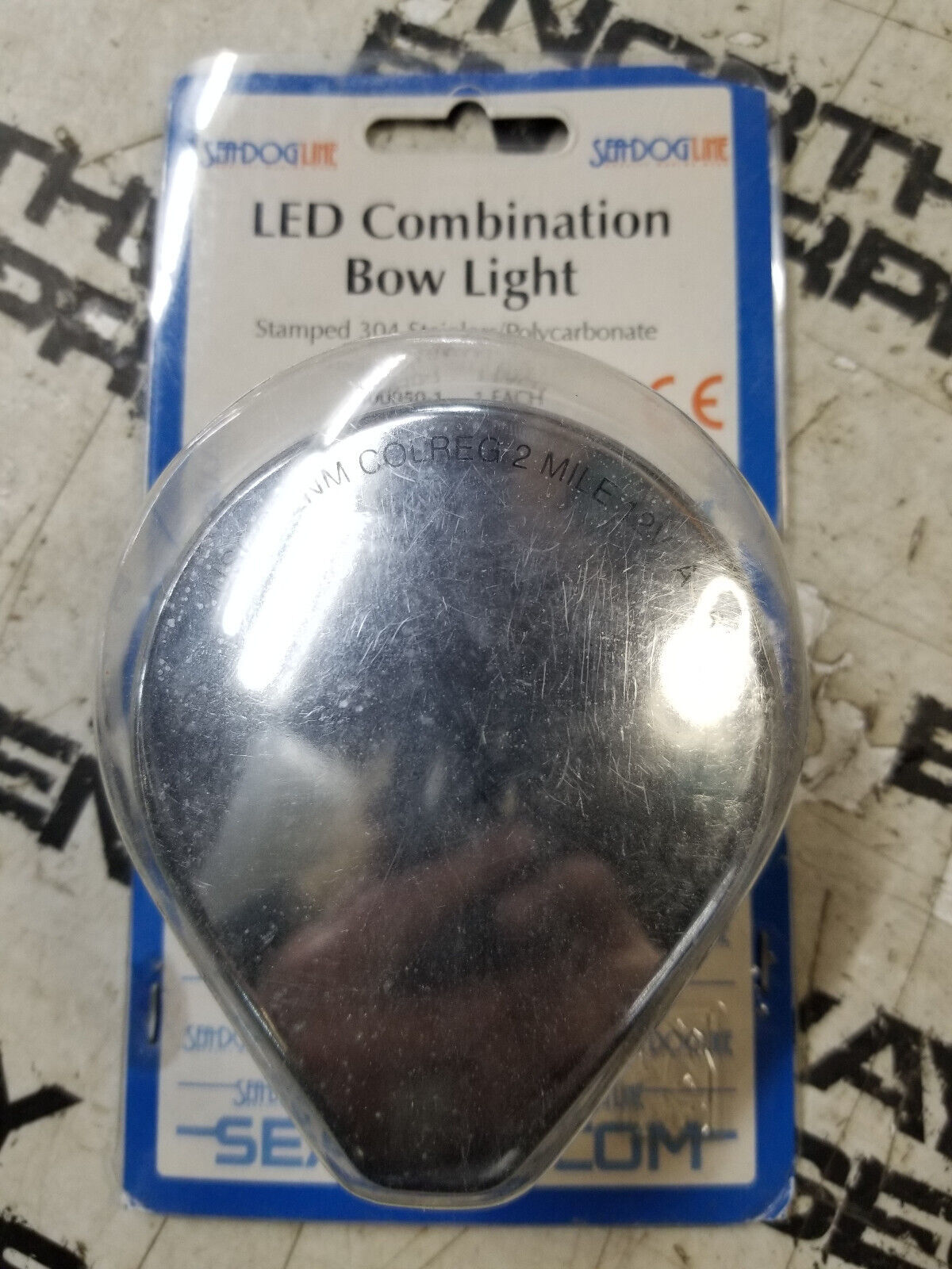 Sea Dog 400050-1 LED Stainless Combination Bow Light