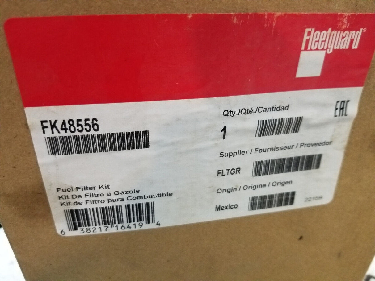 FK48556 FLEETGUARD FUEL FILTER KIT