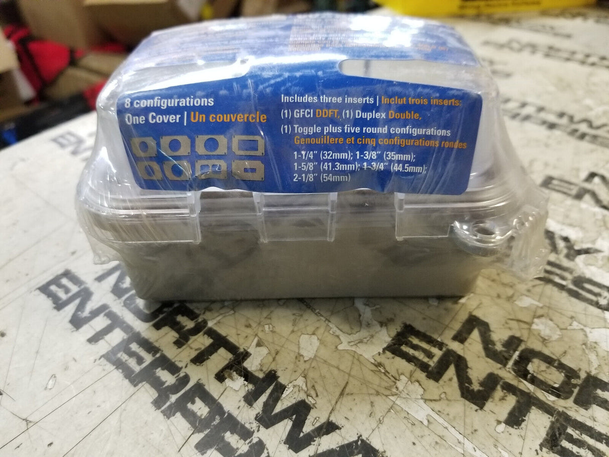 WIU-1HX Eaton Outlet Boxes/Covers Weatherproof 3-1/4" Outlet Cover