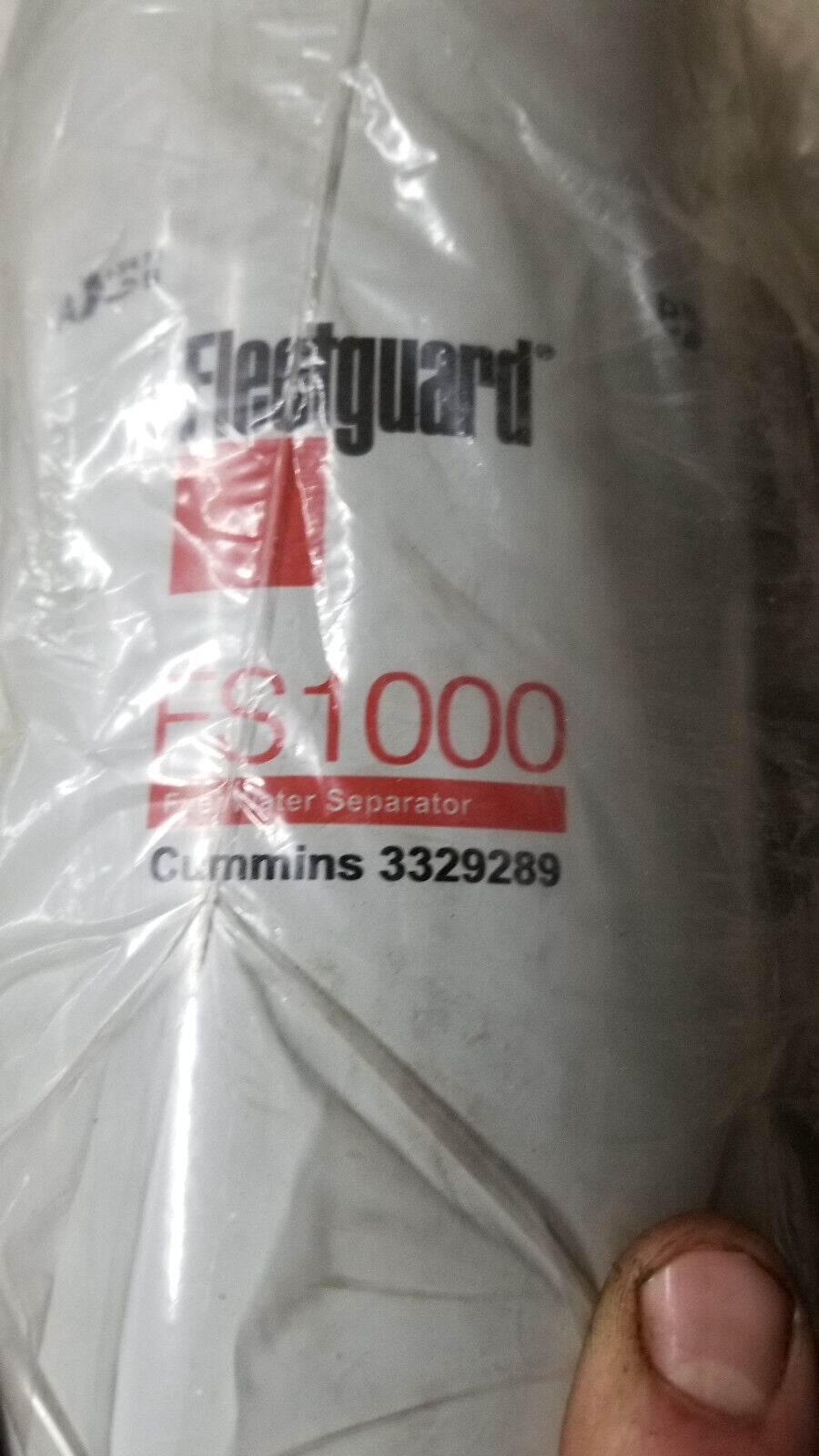 New Genuine FS1000 3329289 Cummins Fleetguard Fuel Water Separator Spin-On