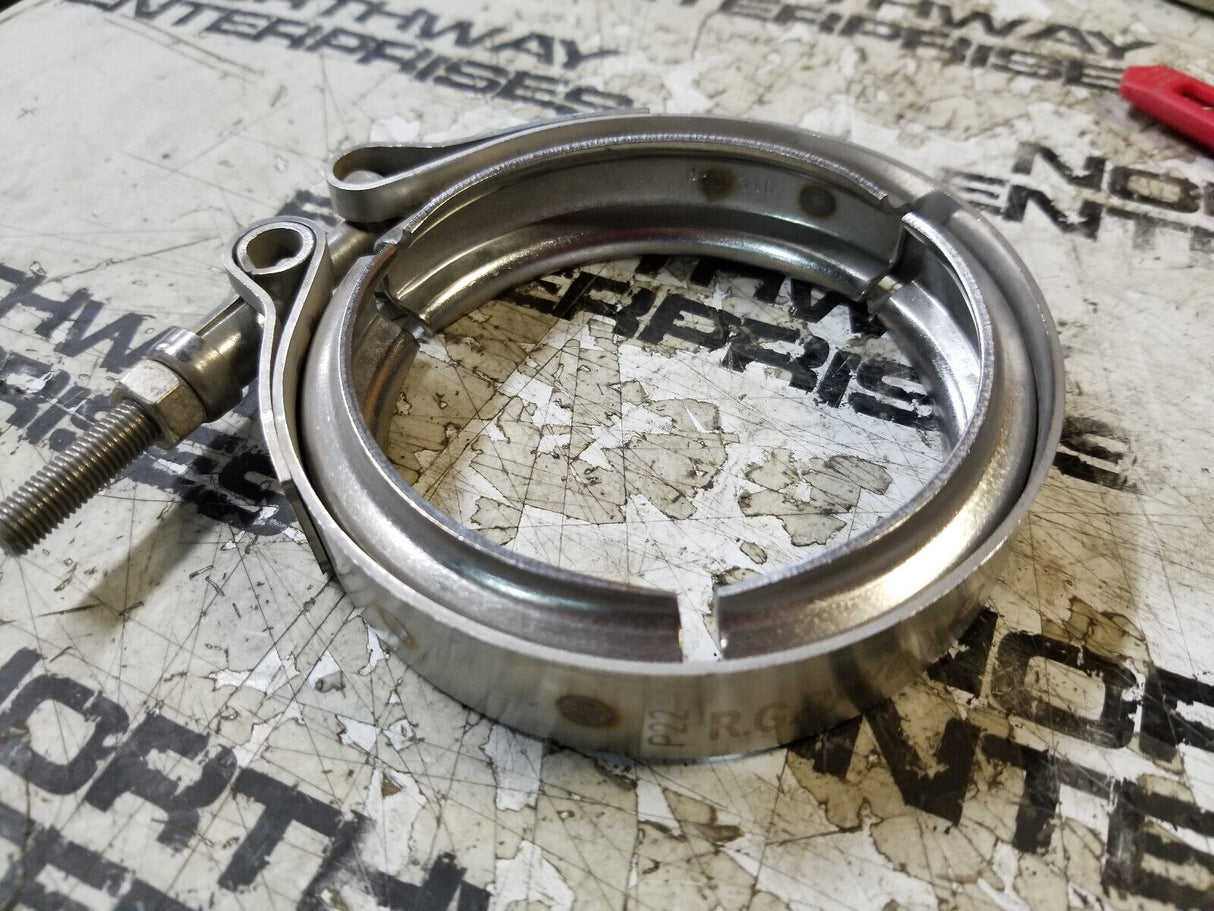 R.G.RAY 10566-1 Stainless Steel V-Band Exhaust Clamp