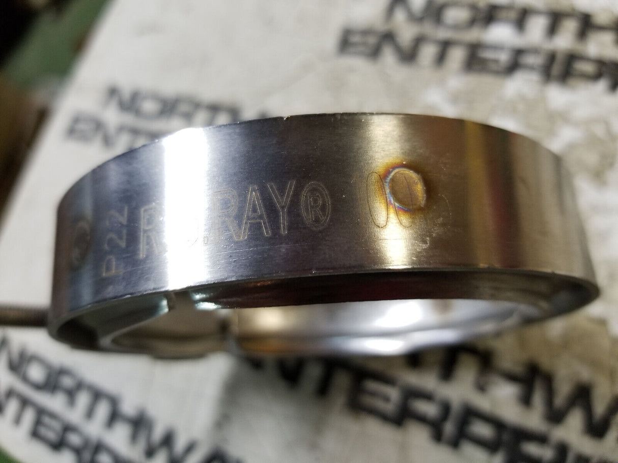 R.G.RAY 10566-1 Stainless Steel V-Band Exhaust Clamp