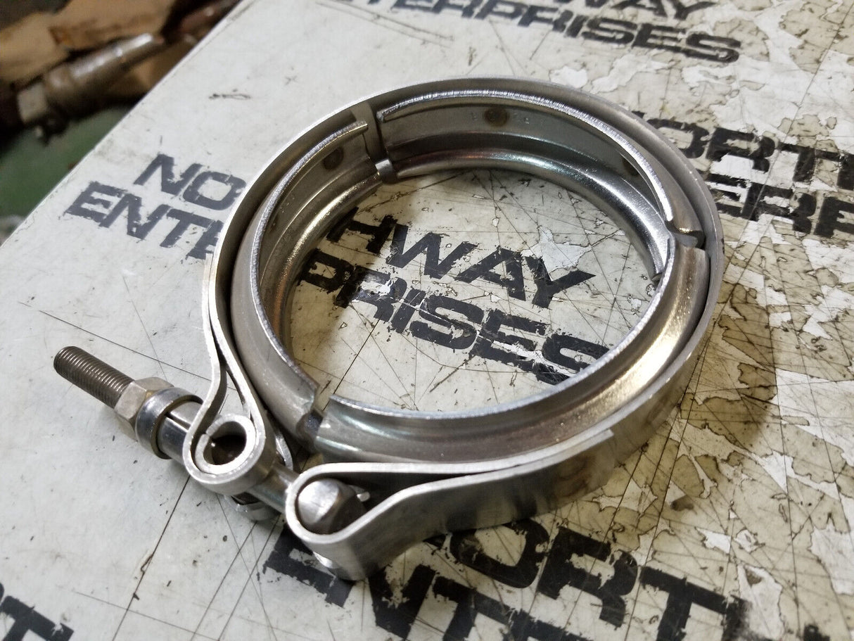 R.G.RAY 10566-1 Stainless Steel V-Band Exhaust Clamp