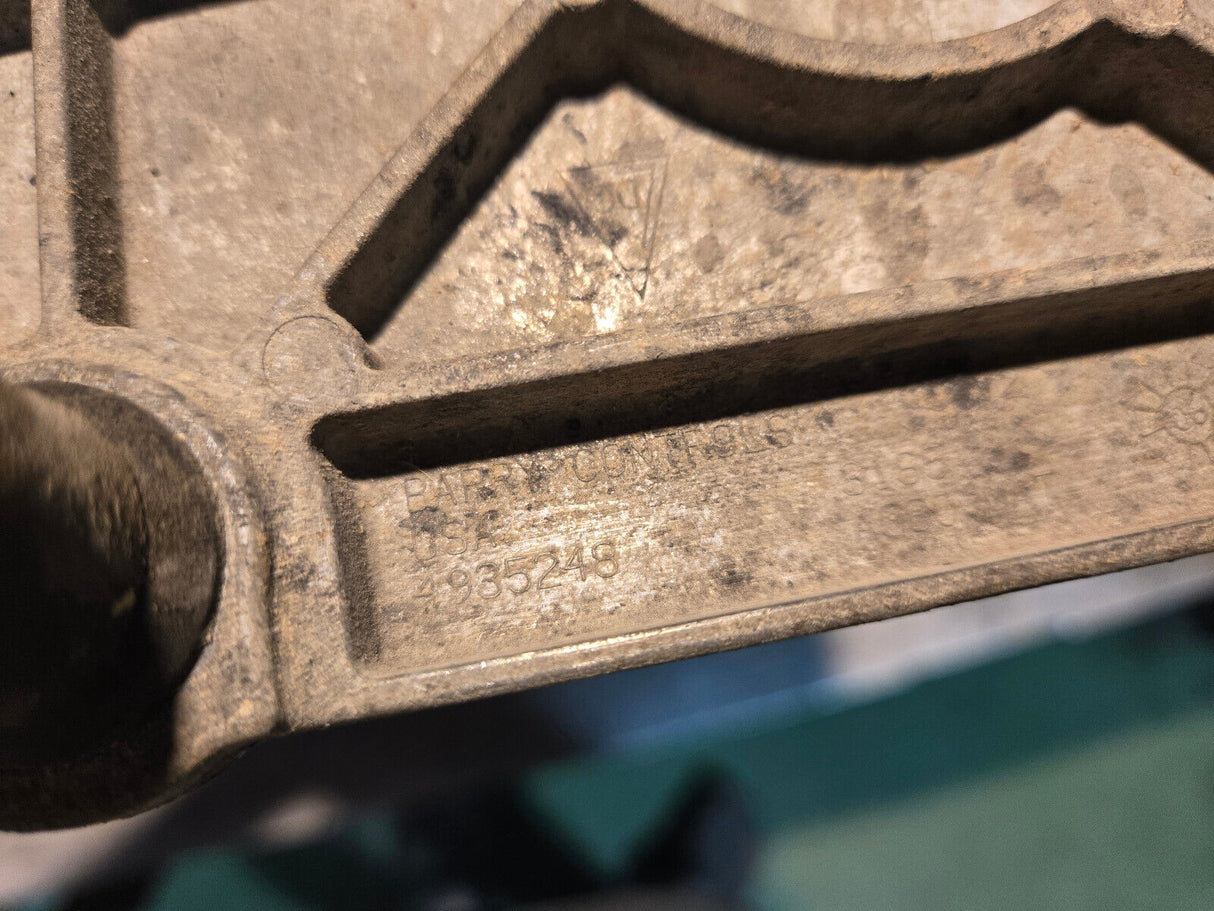 Dodge Ram Cummins 6.7L Engine ECM Backing plate mounting bracket 4935248