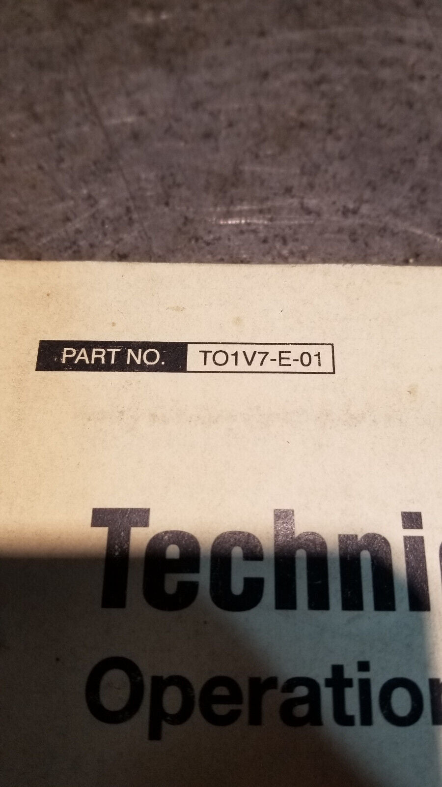 TO1V7-E-01 HITACHI ZX 330-3 CLASS TECHNICAL MANUAL