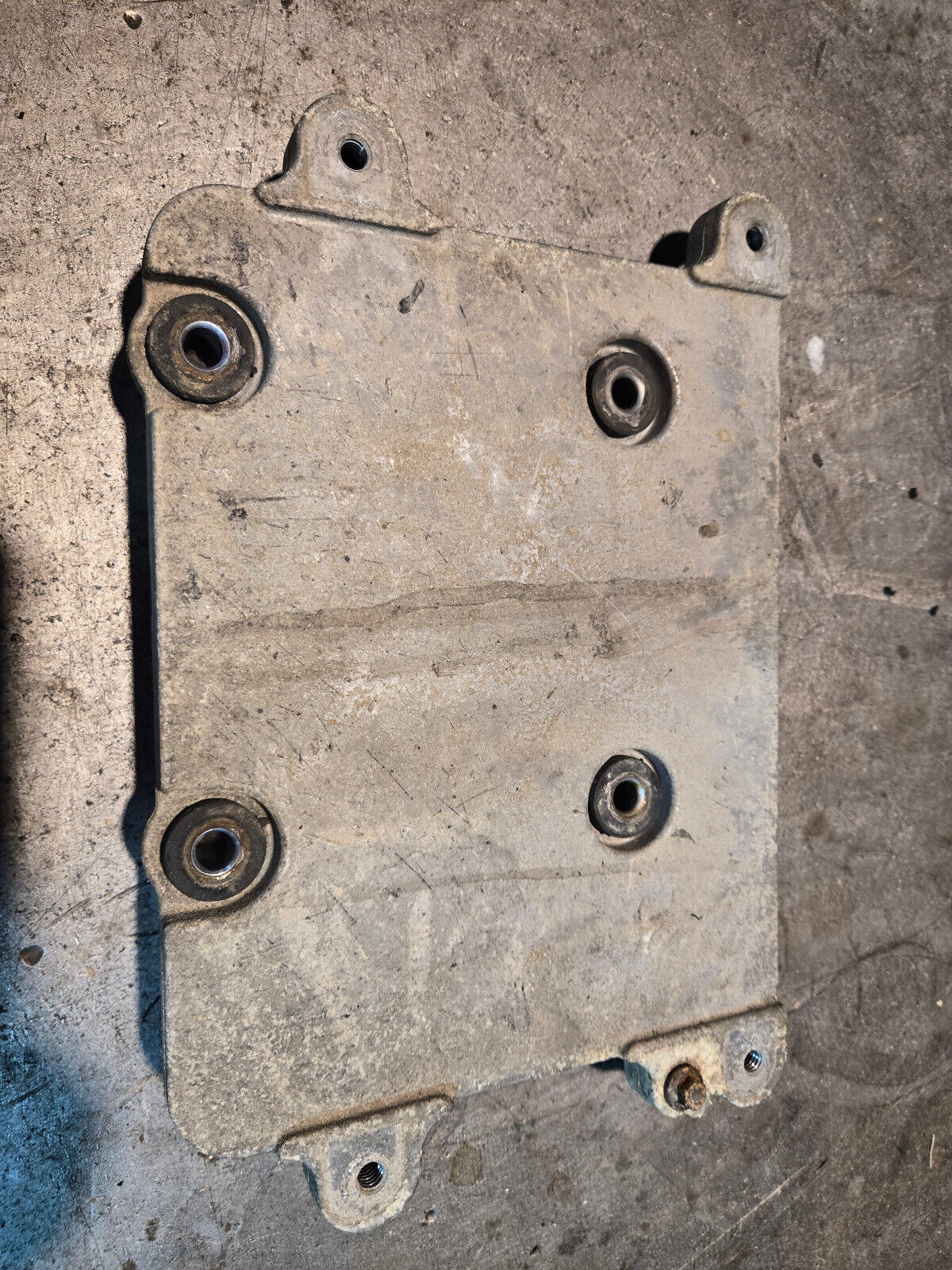 Dodge Ram Cummins 6.7L Engine ECM Backing plate mounting bracket 4935248