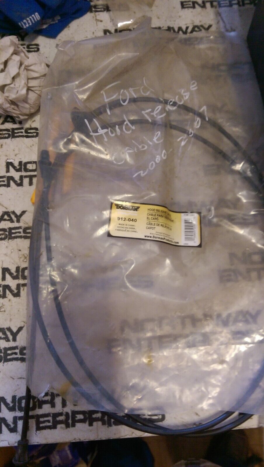 912-040 Dorman Hood Cable New for F250 Truck F350 F450 F550 F-250 Super Duty