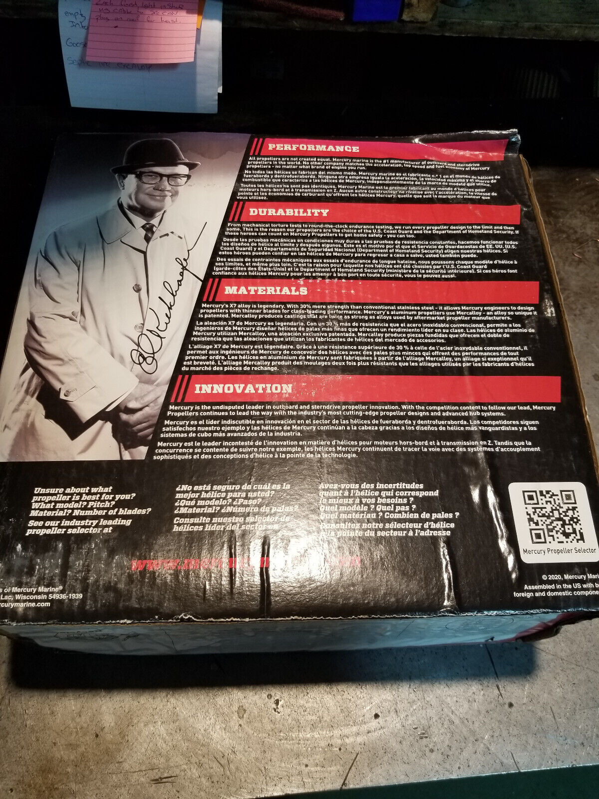 Mercury Tempest Plus Propeller 14 5/8 x 17" Pitch - RH - 48-8M0151380