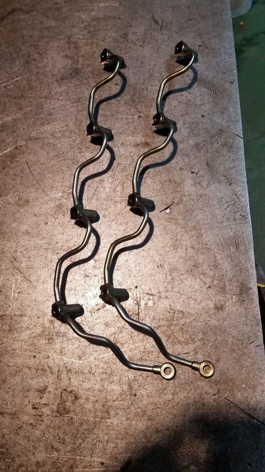 01-04 6.6L GM Chevy LB7 Duramax Diesel Fuel Injector Return Line 97188733 SET