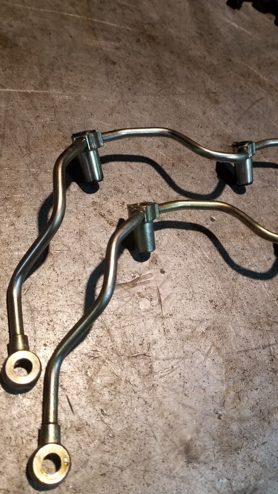 01-04 6.6L GM Chevy LB7 Duramax Diesel Fuel Injector Return Line 97188733 SET