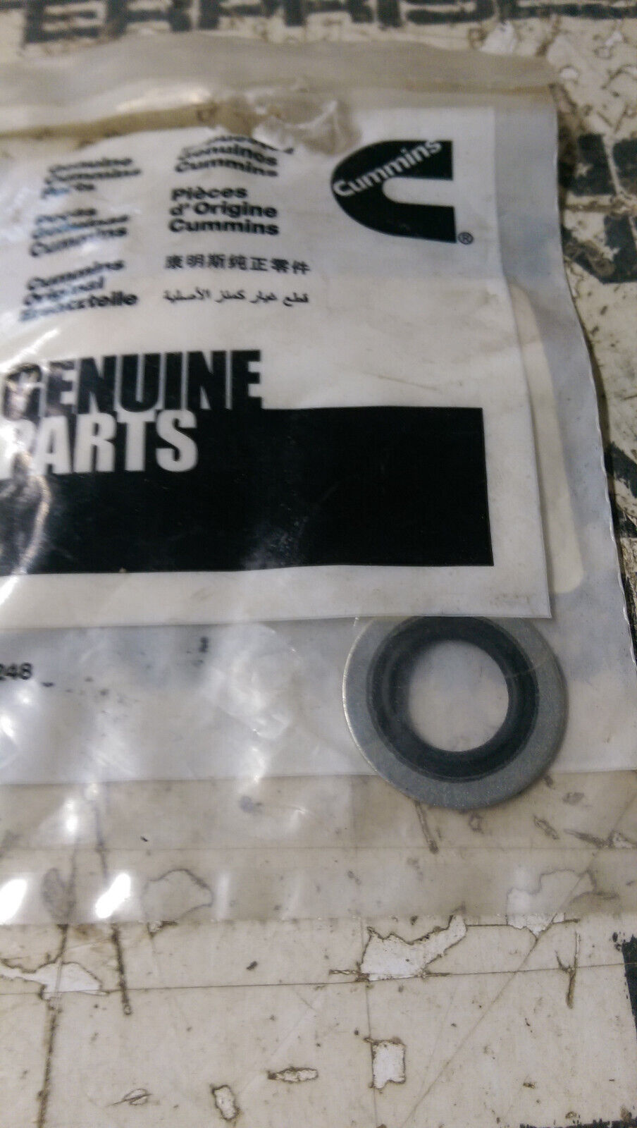 3406909 CUMMINS COMPRESSION WASHER