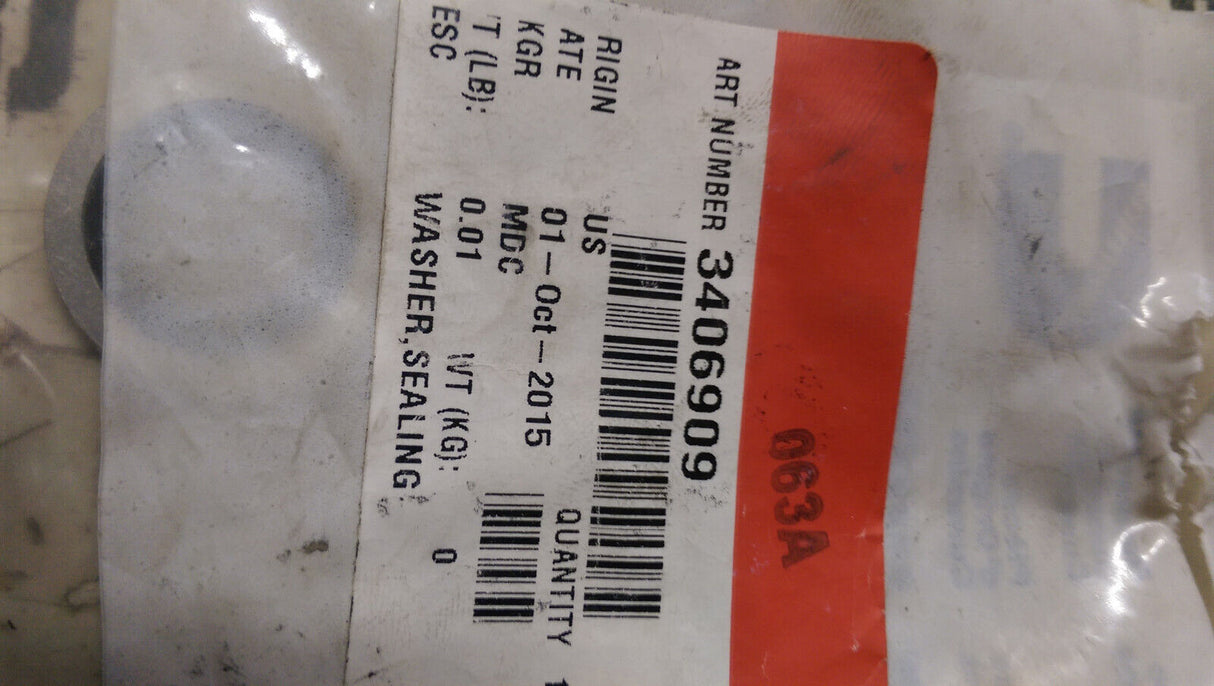 3406909 CUMMINS COMPRESSION WASHER