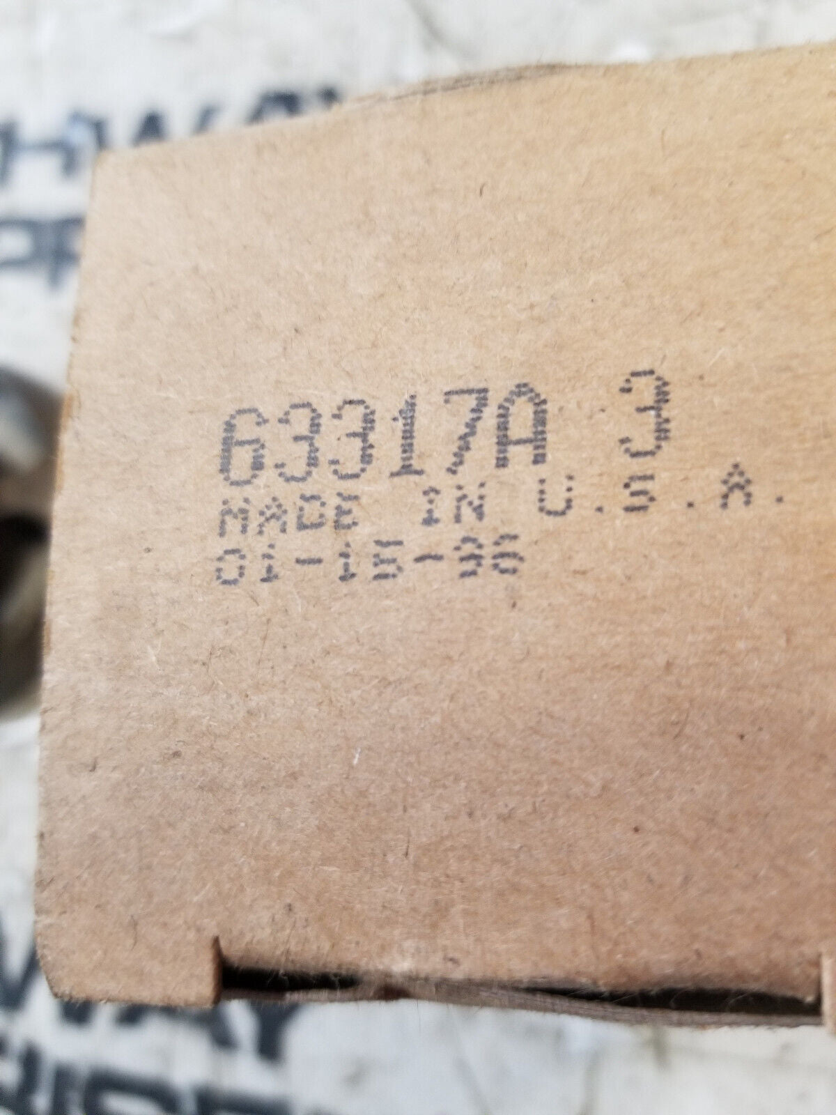 Genuine Mercury Quicksilver 63317A3 Bearing Carrier