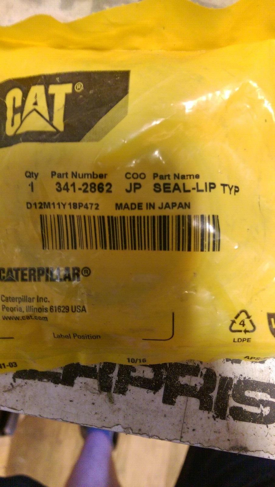 CATERPILLAR 341-2862: SEAL-LIP TYPE