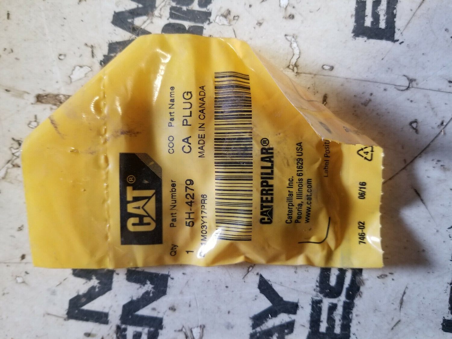 5H-4279 CATERPILLAR PLUG