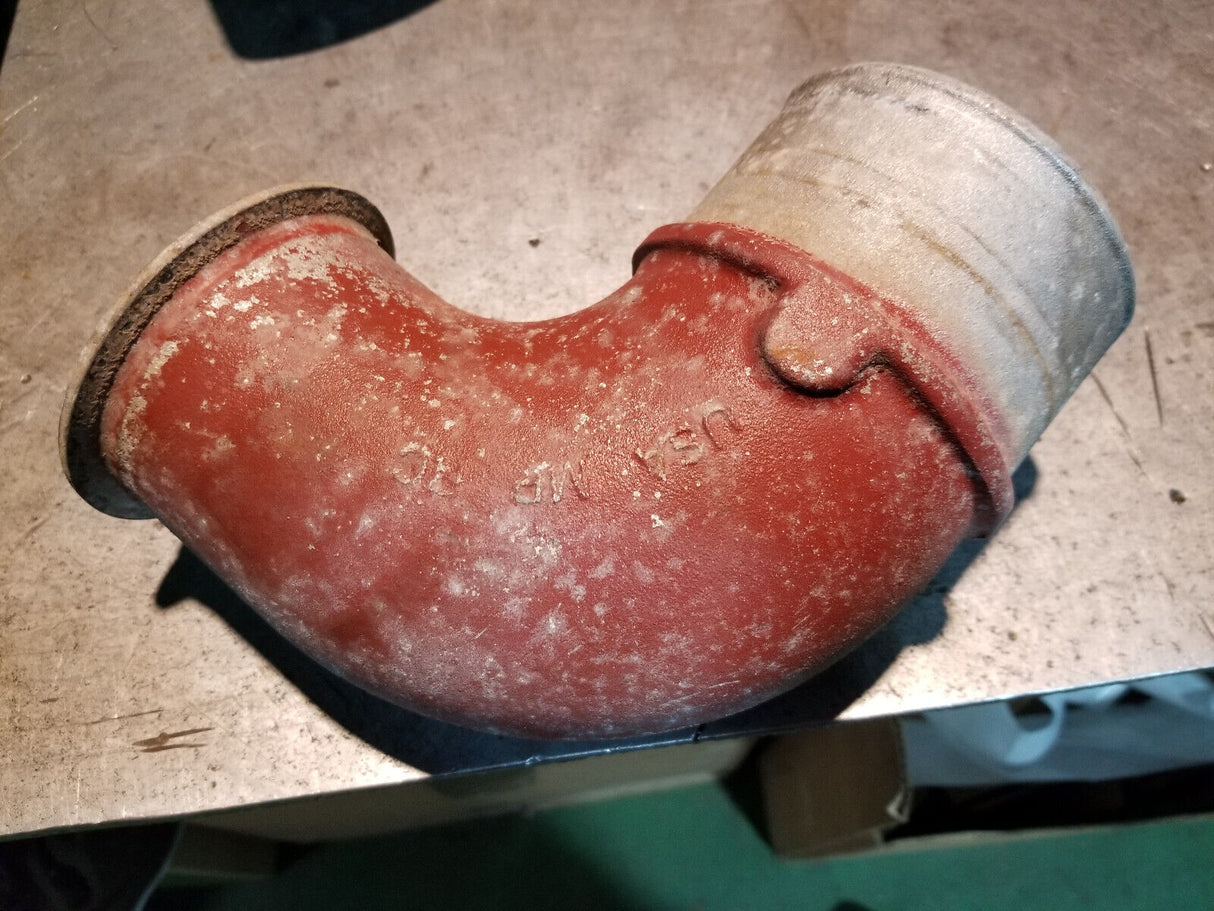 3682674 Tube ELBOW For Air intake Connection 3" to 4" Cummins 15L ISX ISX15