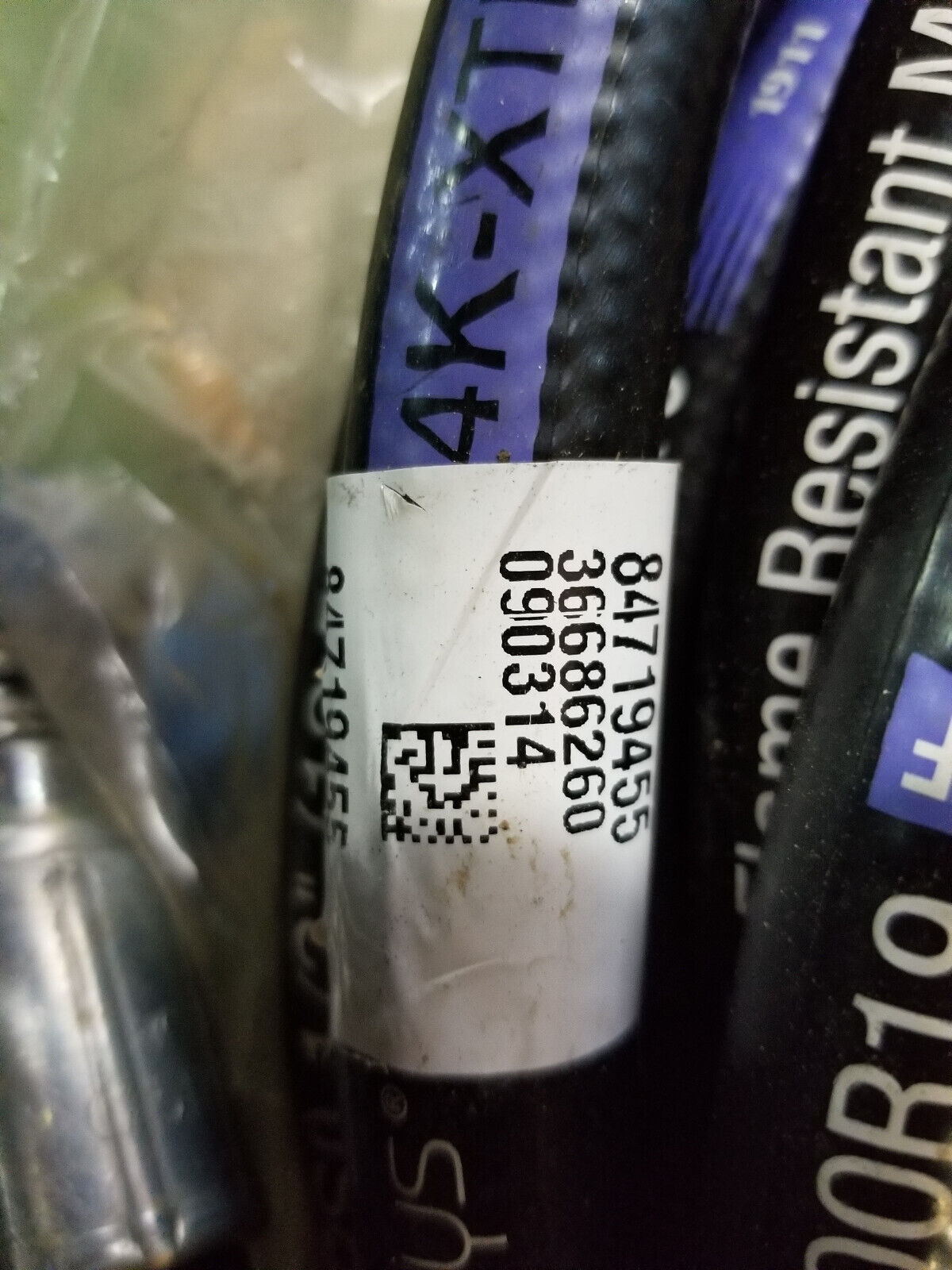 GENUWINE CAT 298-7299 Two Wire Braid Hose 2987299