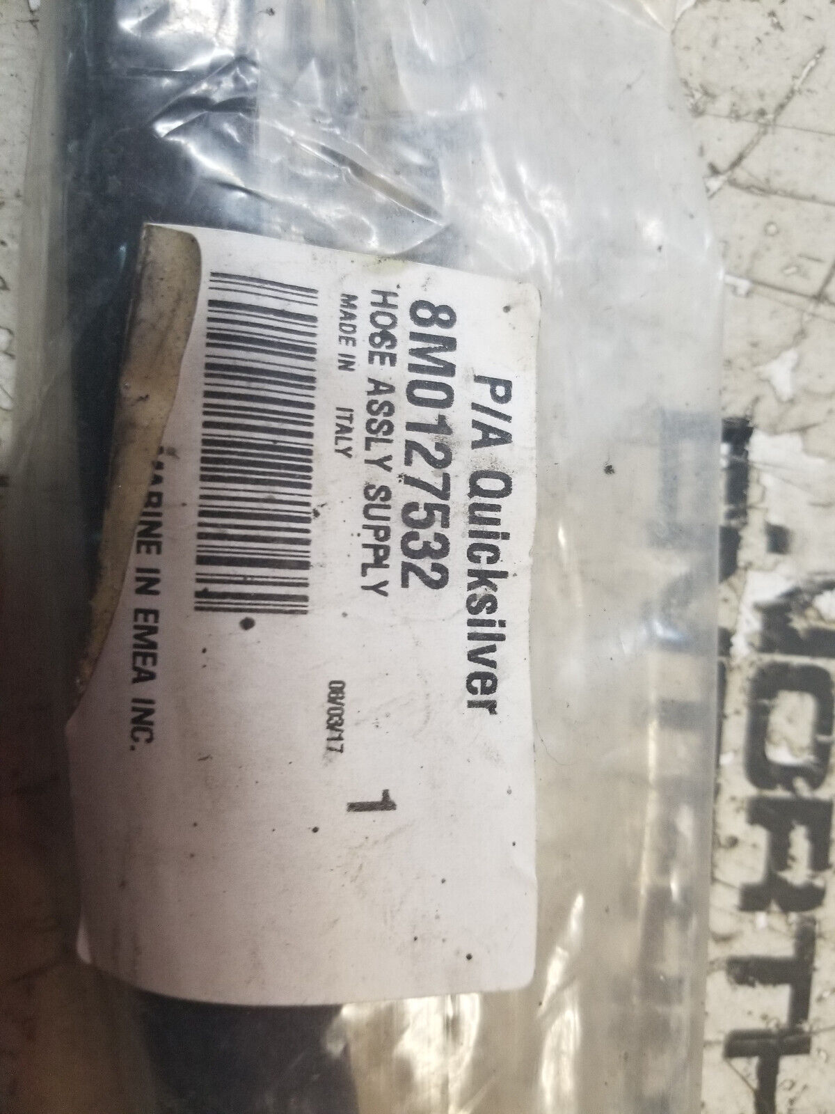 Mercury Mercruiser Quicksilver 8M0127532 Hose