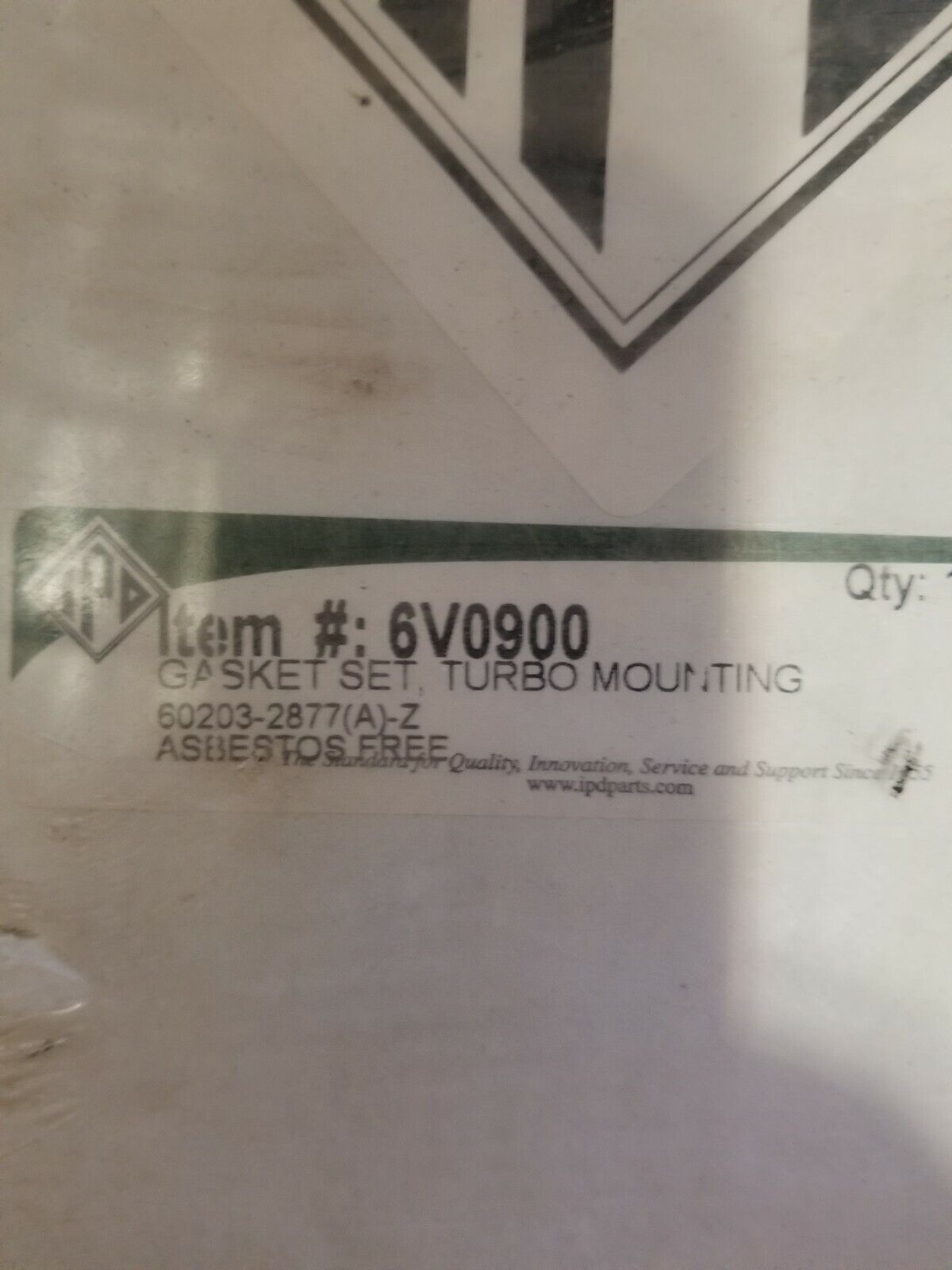 IPD 6V0900 GASKET KIT
