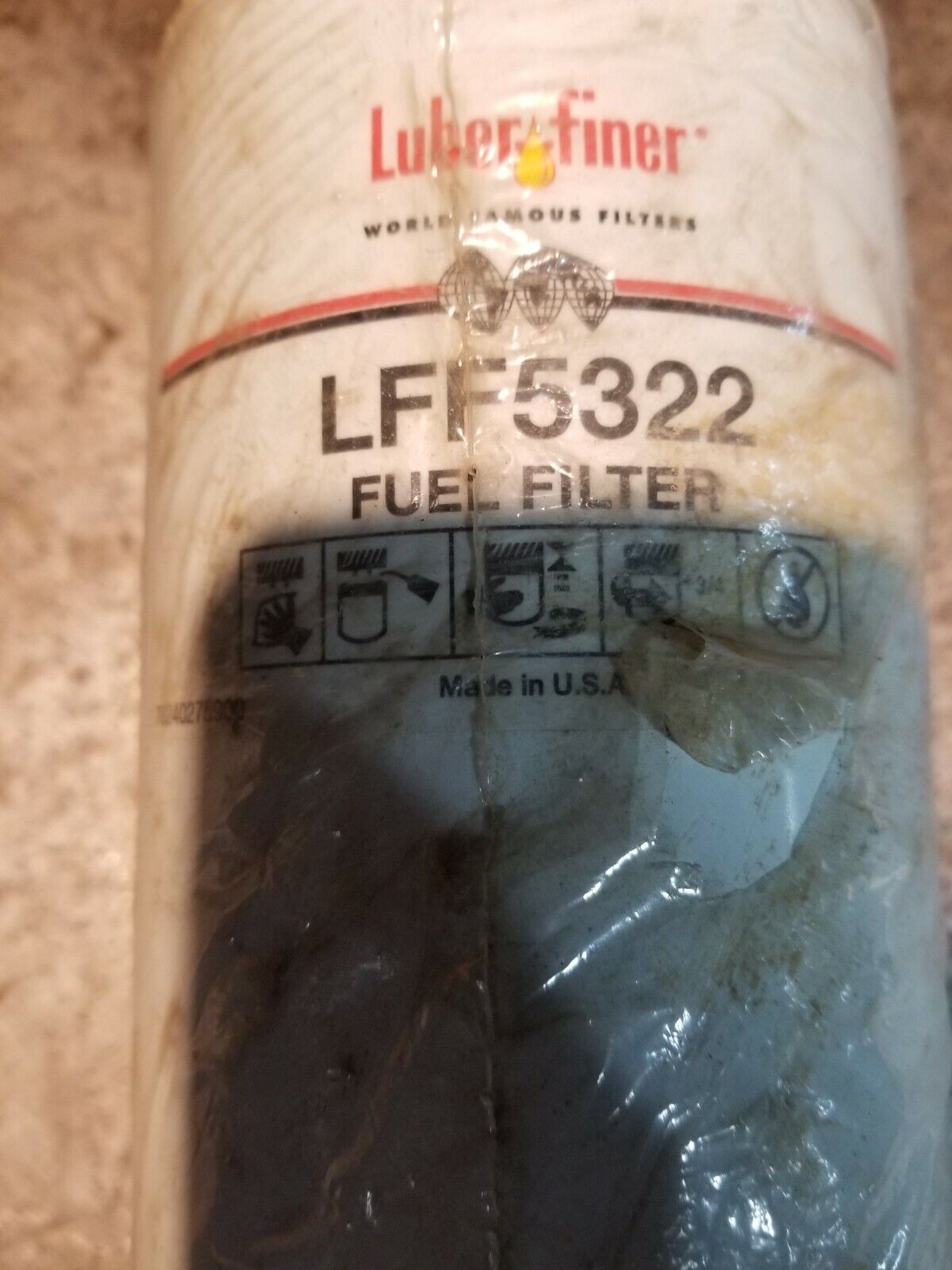 LFF5322 LUBERFINER FUEL FILTER
