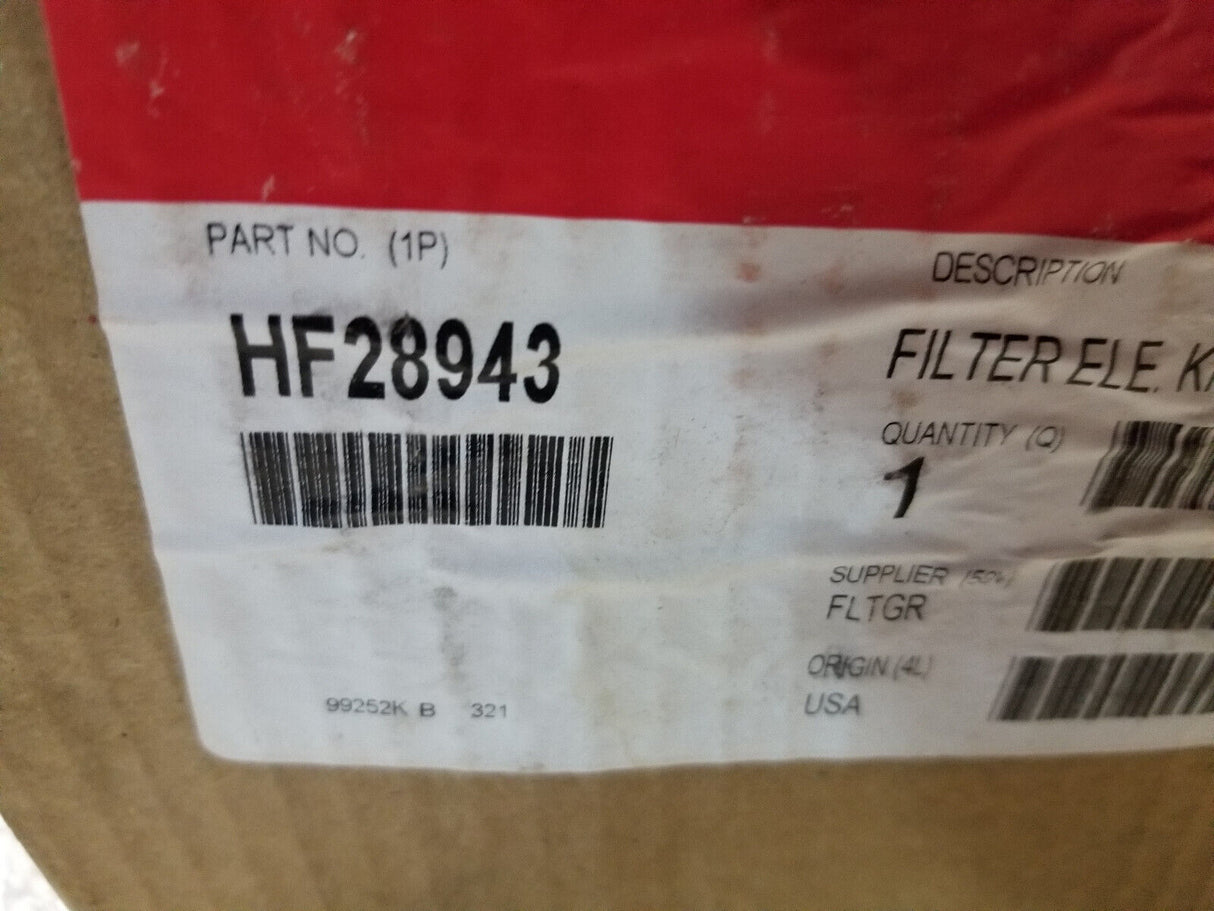 HF28943 FLEETGUARD TRANSMISSION FILTER KIT