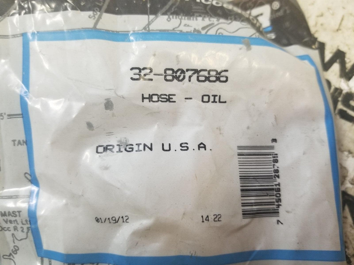 Mercury Mercruiser Quicksilver 32-807686 Hose-Oil