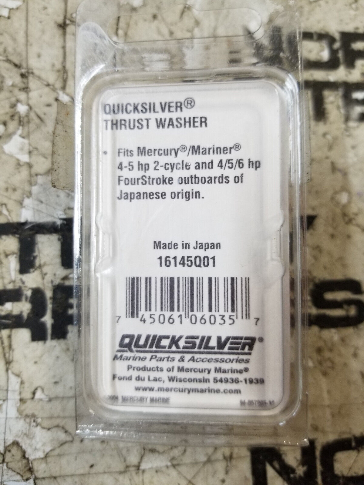 Quicksilver Thrust Washer 16145Q01