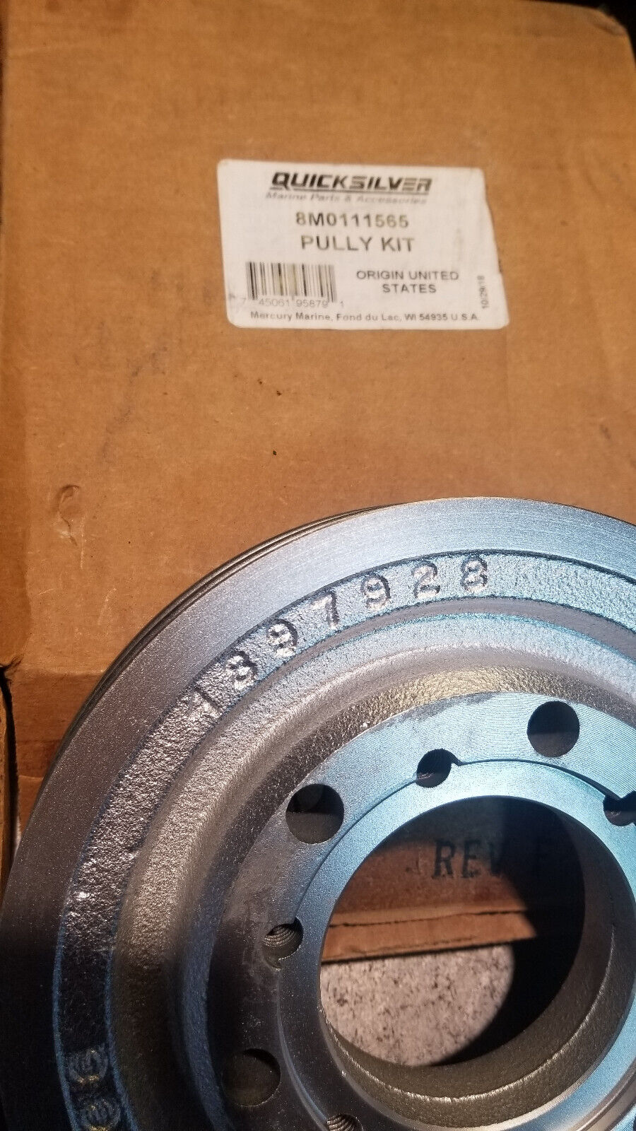 Mercury - Mercruiser 8M0111565 Pully Kit