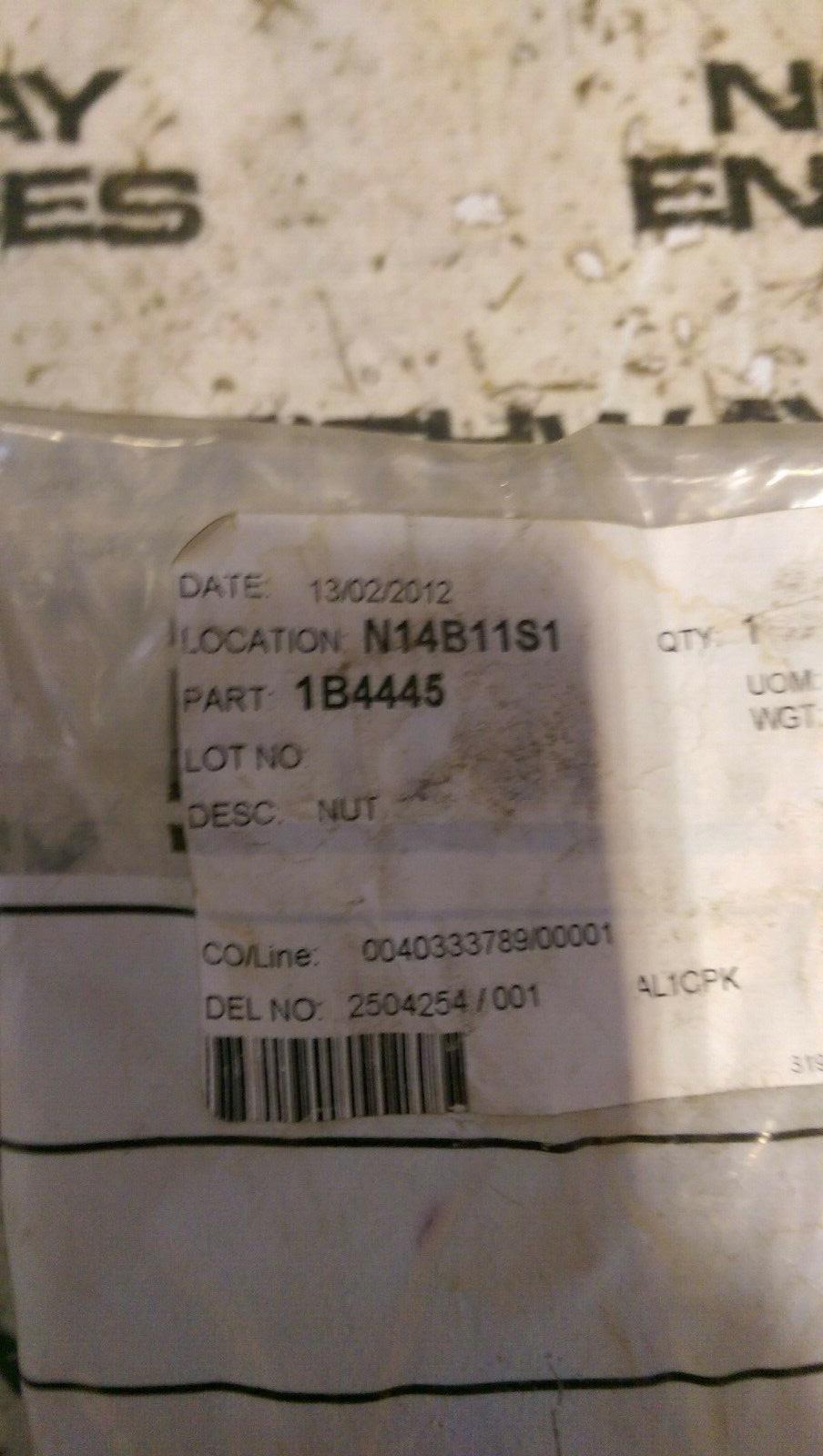 CATERPILLAR 1B-4445: NUT