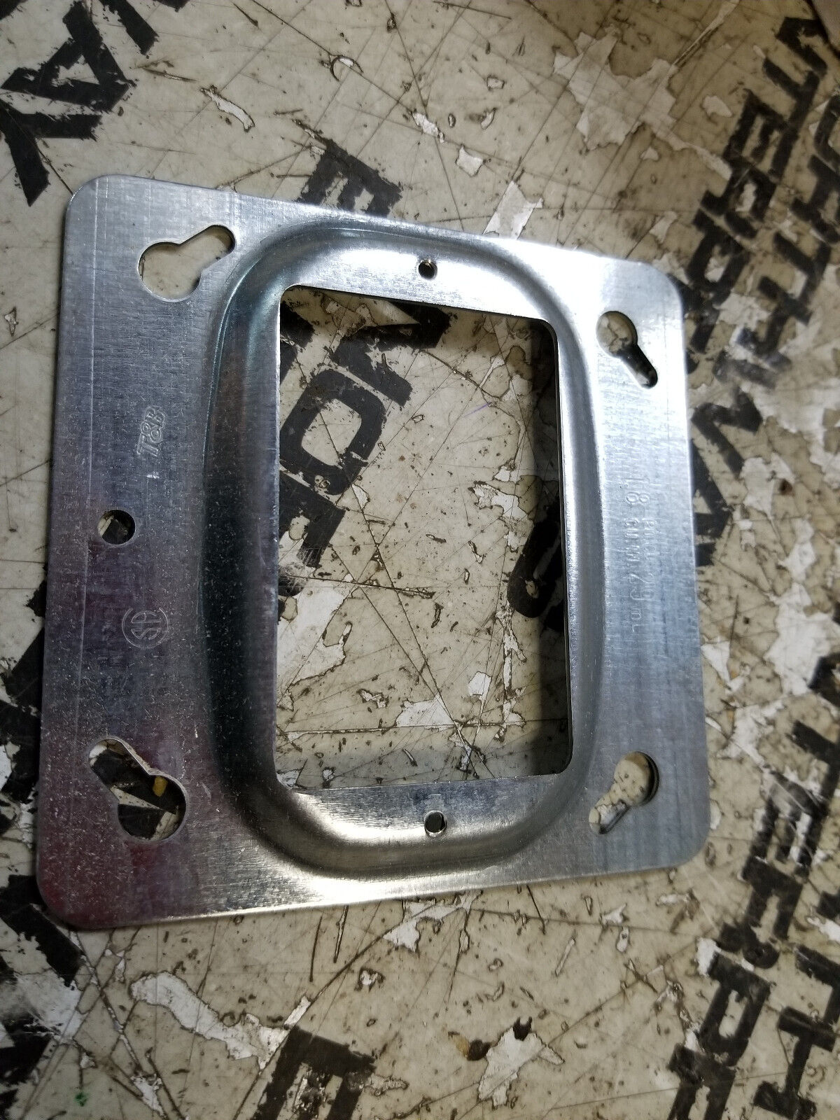 BOX OF 25PC - IBERVILLE CI-52-C-62 4" SQUARE BOX COVER CI52-C-62