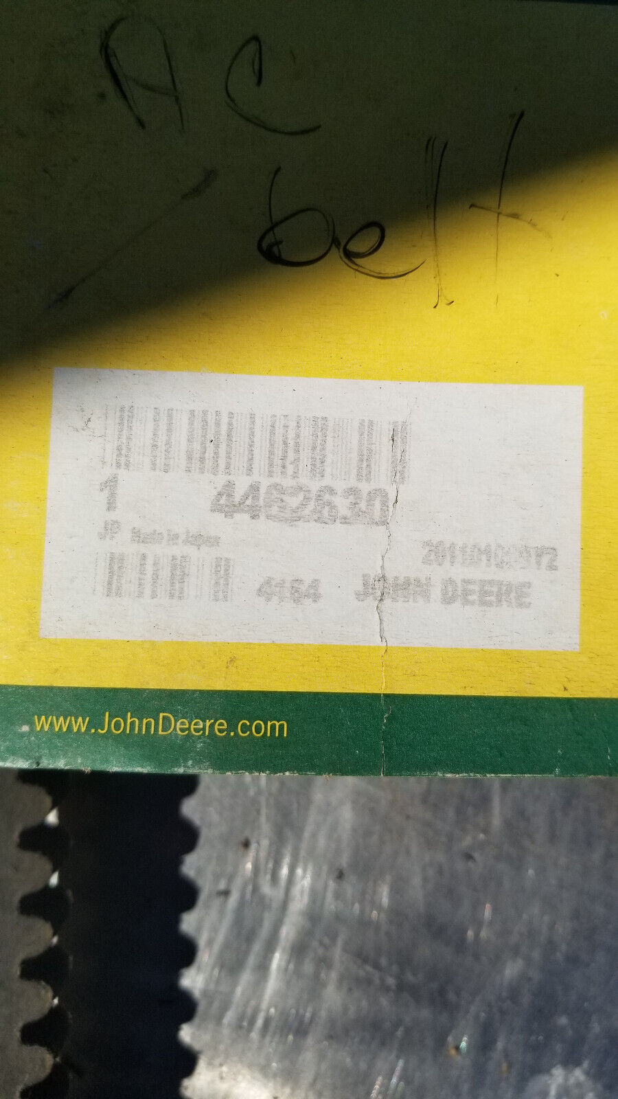 JOHN DEERE BELT 4462630