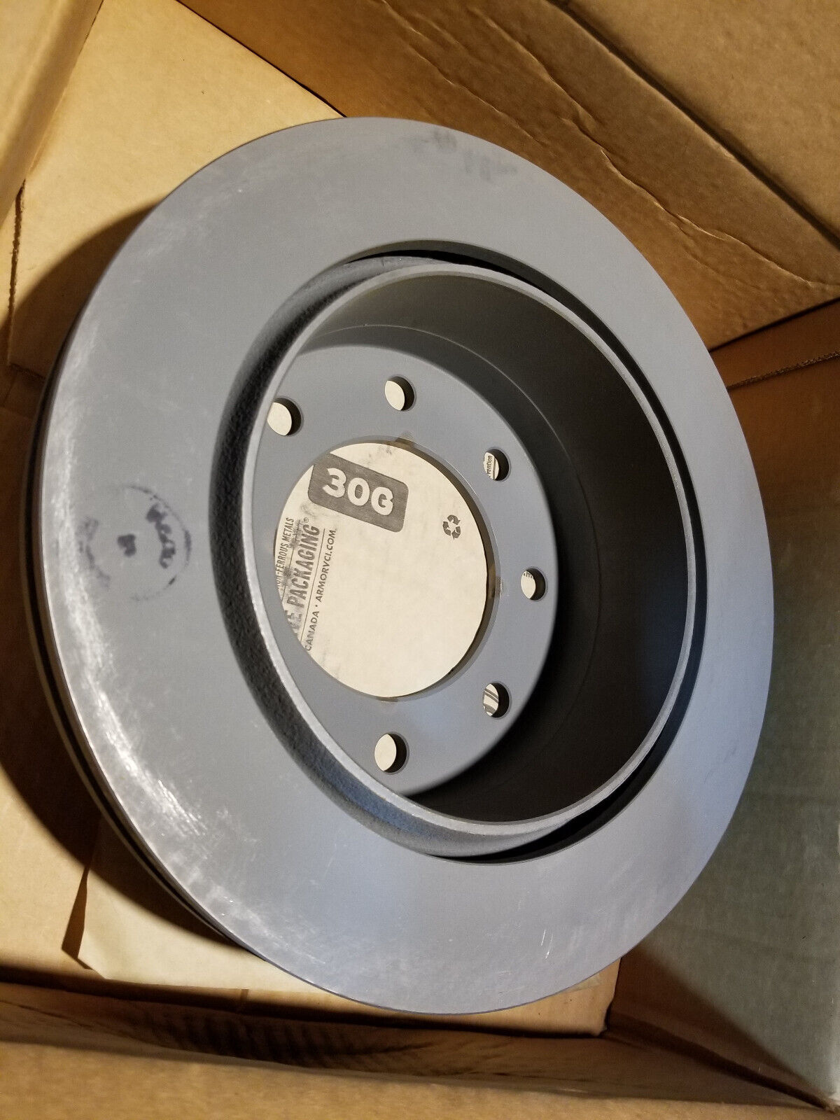 Ac Delco 15127537 Rear Brake Rotor 177-0928