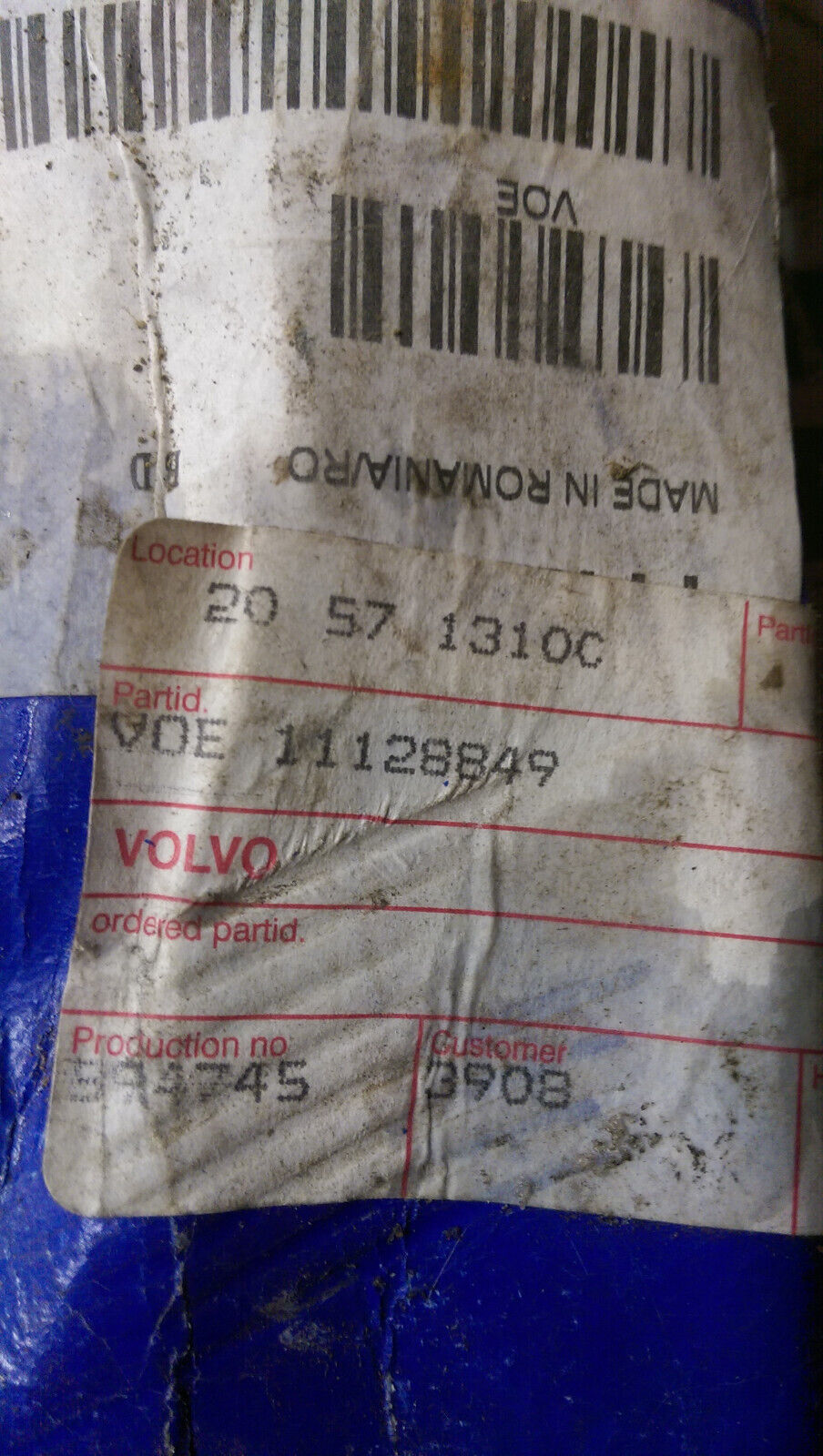 VOLVO BELT 11128849 VOE11128849