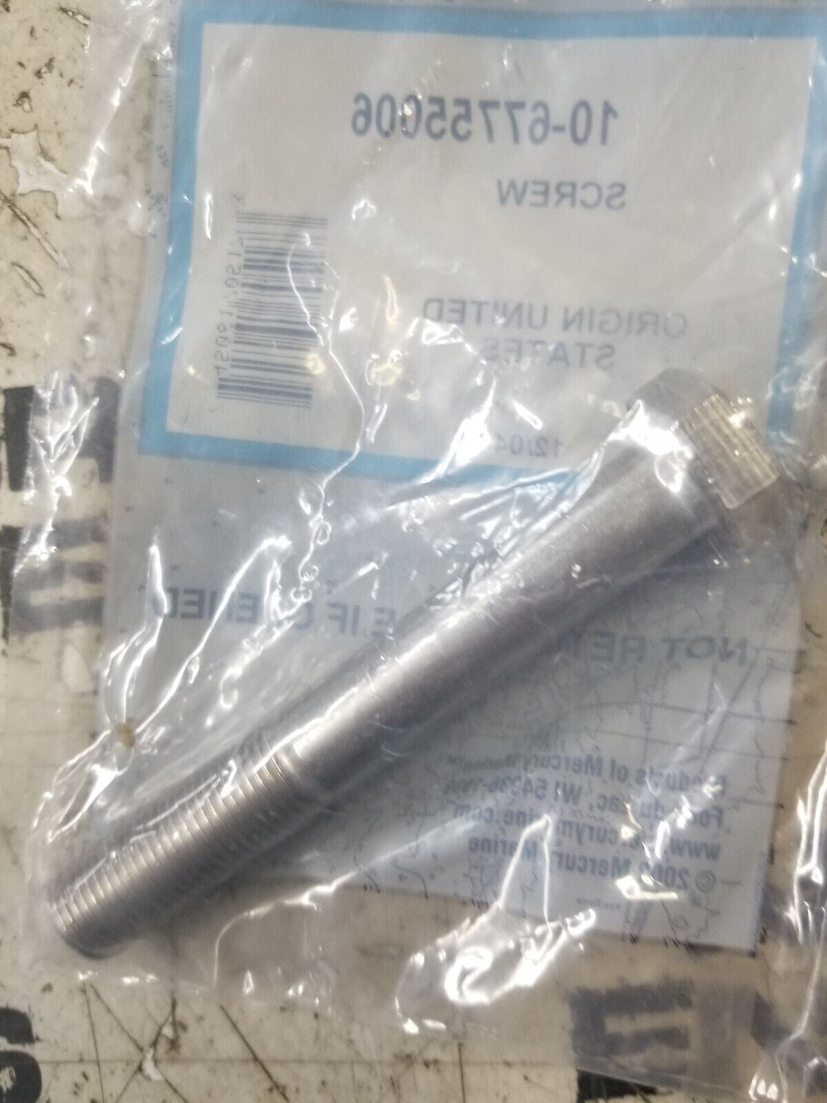 LOT OF 10PC - QUICKSILVER 10-67755006 BOLT SCREW