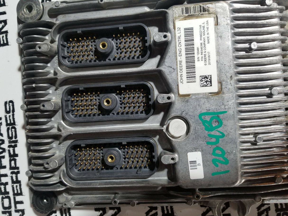 JOHN DEERE ECM RE546396 PH90221145 ENG CNTRL L32