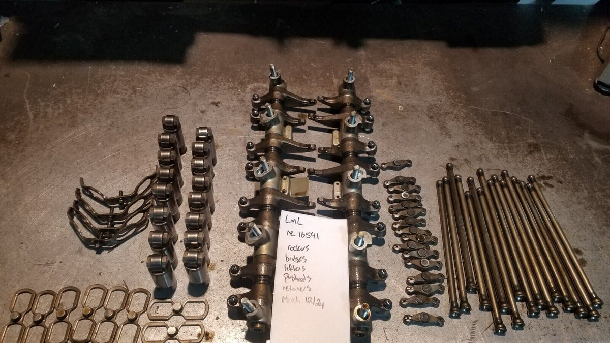 2011-2015 Chevy GMC 6.6 LML DURAMAX VALVETRAIN ROCKER ARMS LIFTERS REF16541