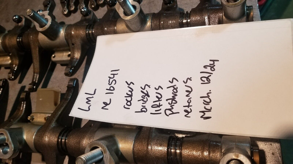2011-2015 Chevy GMC 6.6 LML DURAMAX VALVETRAIN ROCKER ARMS LIFTERS REF16541