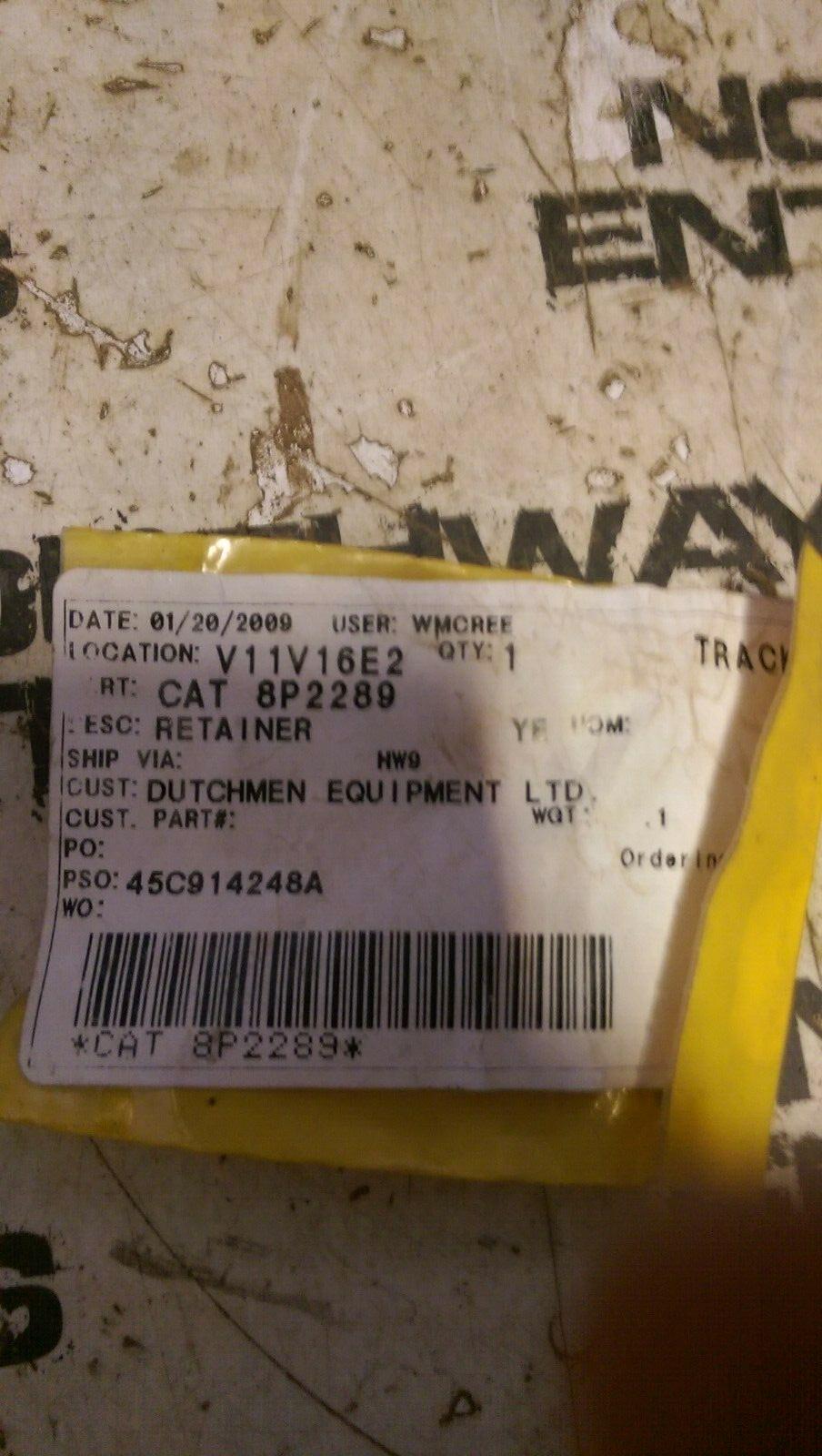 CATERPILLAR 8P-2289: RETAINER