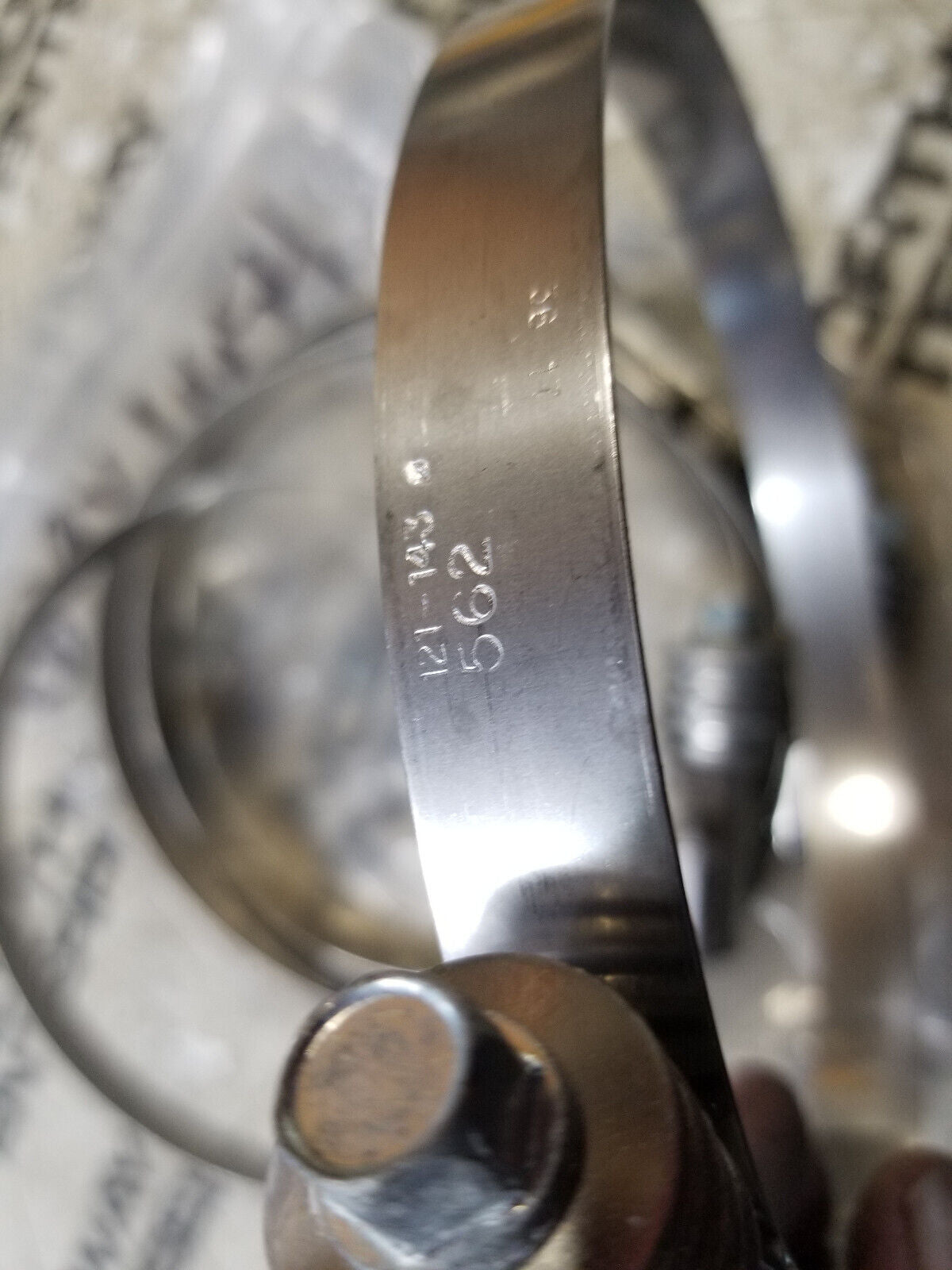 9X-6654 LOT OF 4 CLAMPS