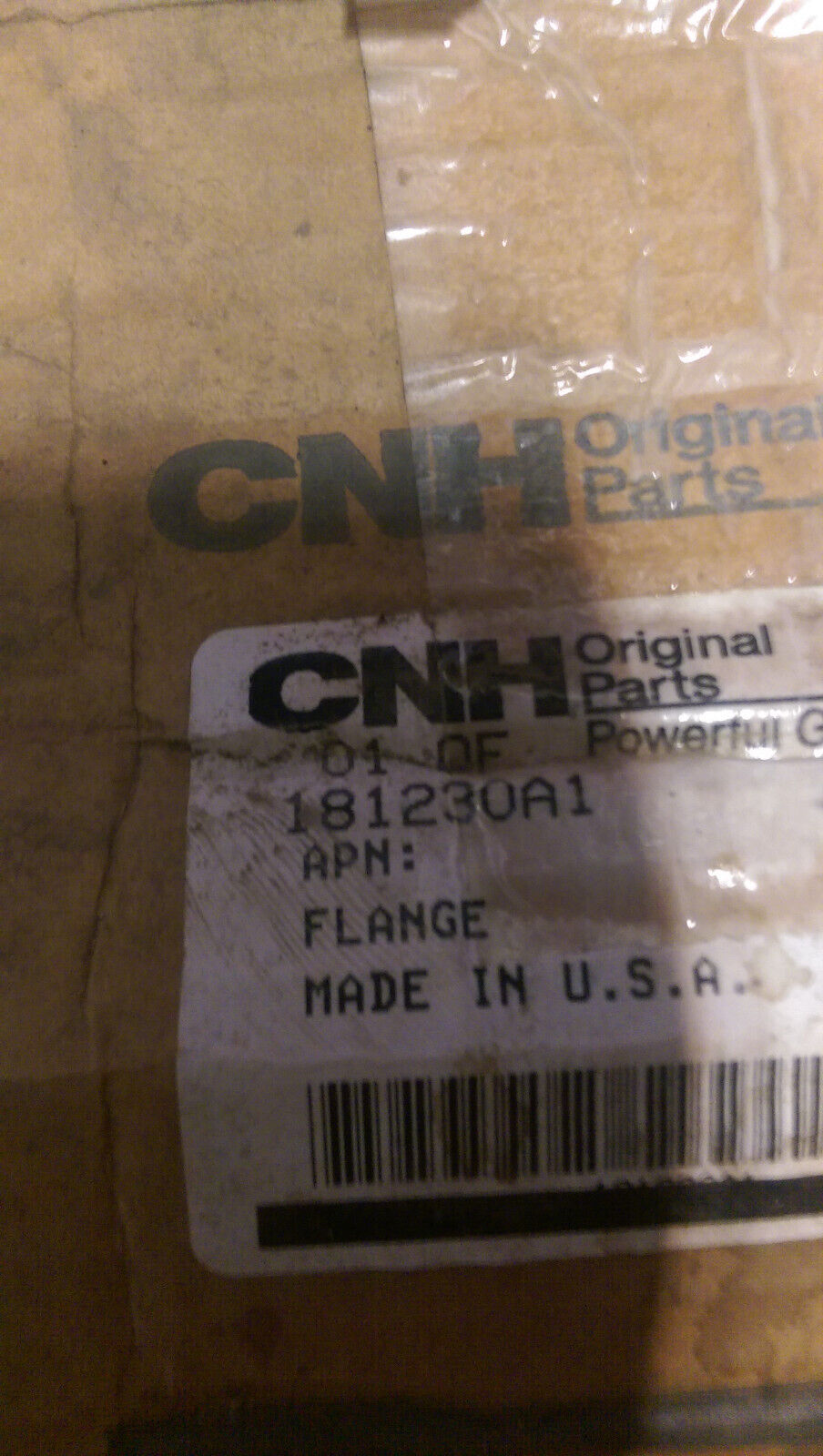 CASE 181230A1 SHAFT FLANGE