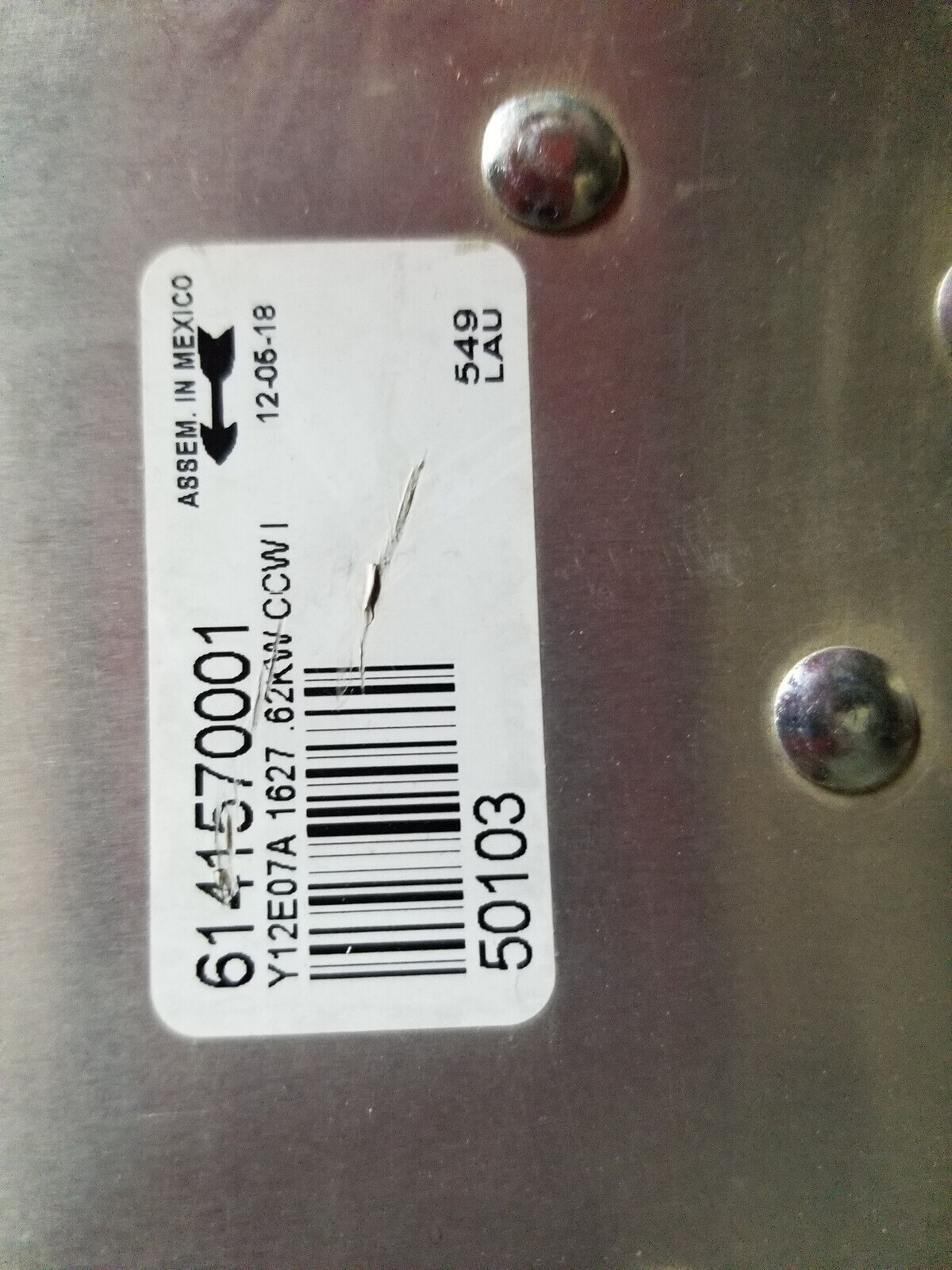 50103 Frost Fighter 5 Blade 16" Fan IDF 350 LP/NG and Oil