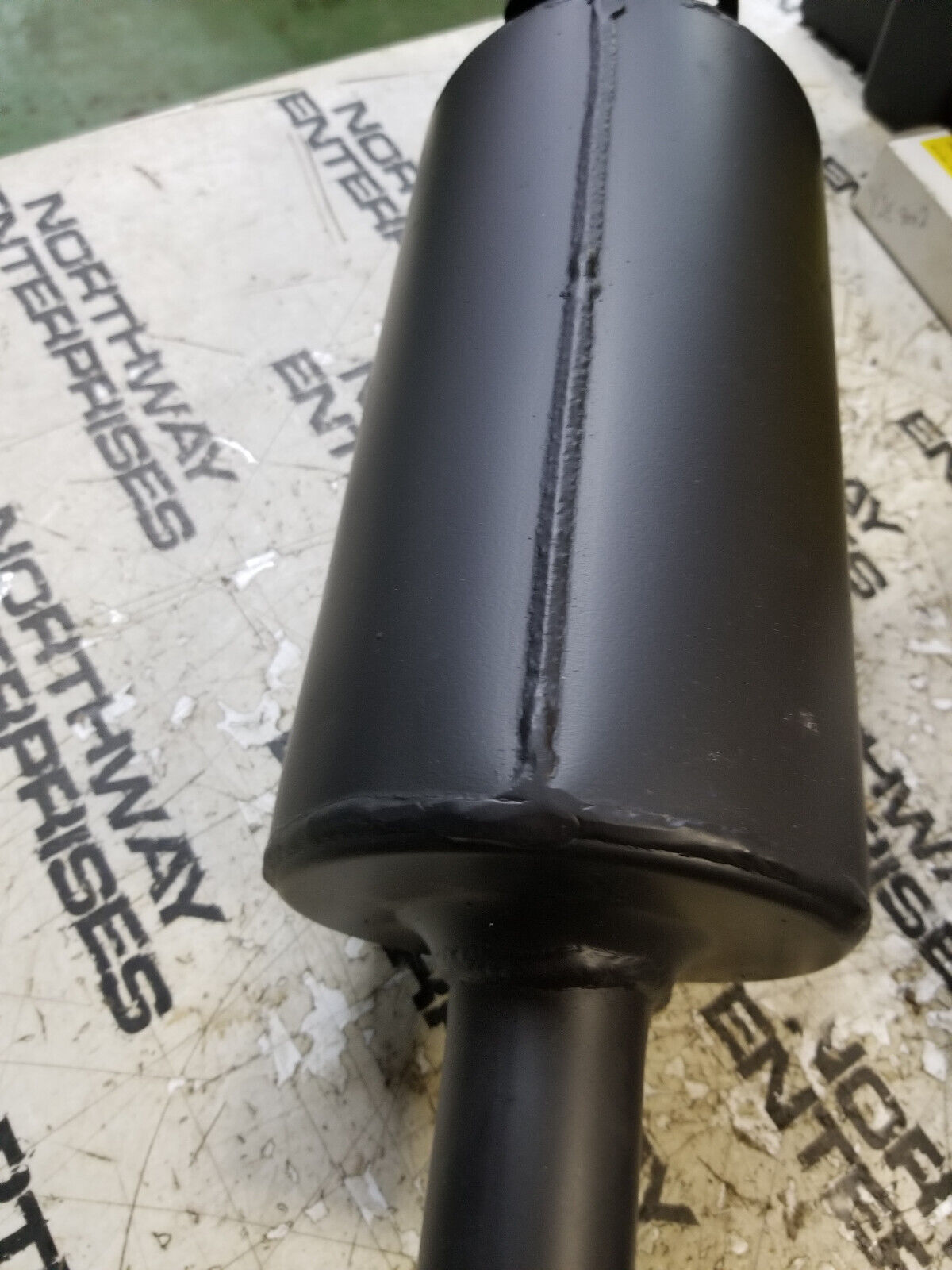 Allmand MH500IQ Maxi-Heat muffler FOR ISUZU 3CE1 108384