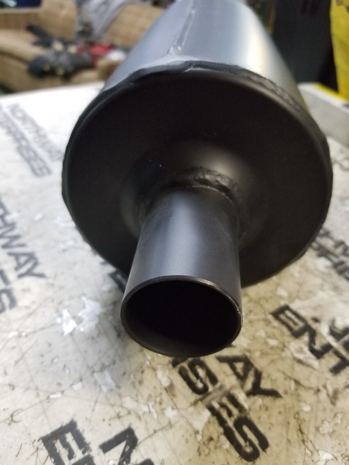 Allmand MH500IQ Maxi-Heat muffler FOR ISUZU 3CE1 108384