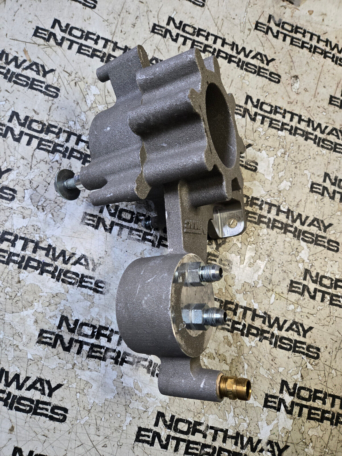 VMAC 3200467 MULTIFUNTION BRACKET, IDLER & OIL,MF, MACHINED